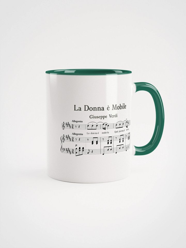 La Donna e Mobile - Contrast Mug product image (1)