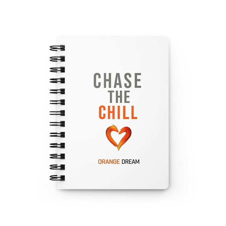 Chase the Chill Spiral Notebook product image (1)