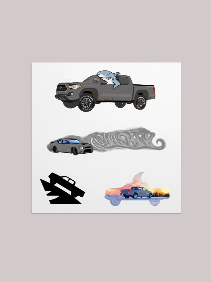 AlphaShark Sticker Pack! product image (1)