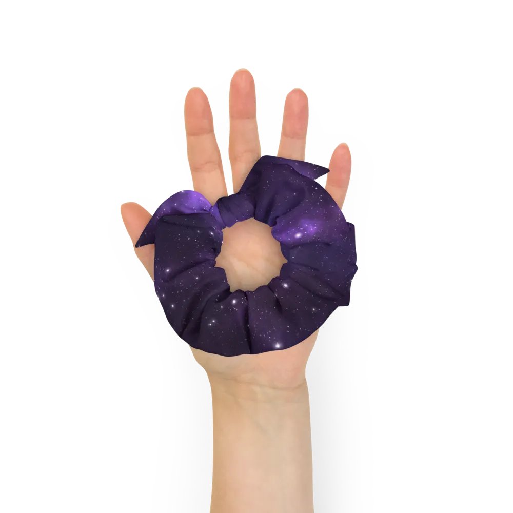 Galaxy scrunchie product image (7)
