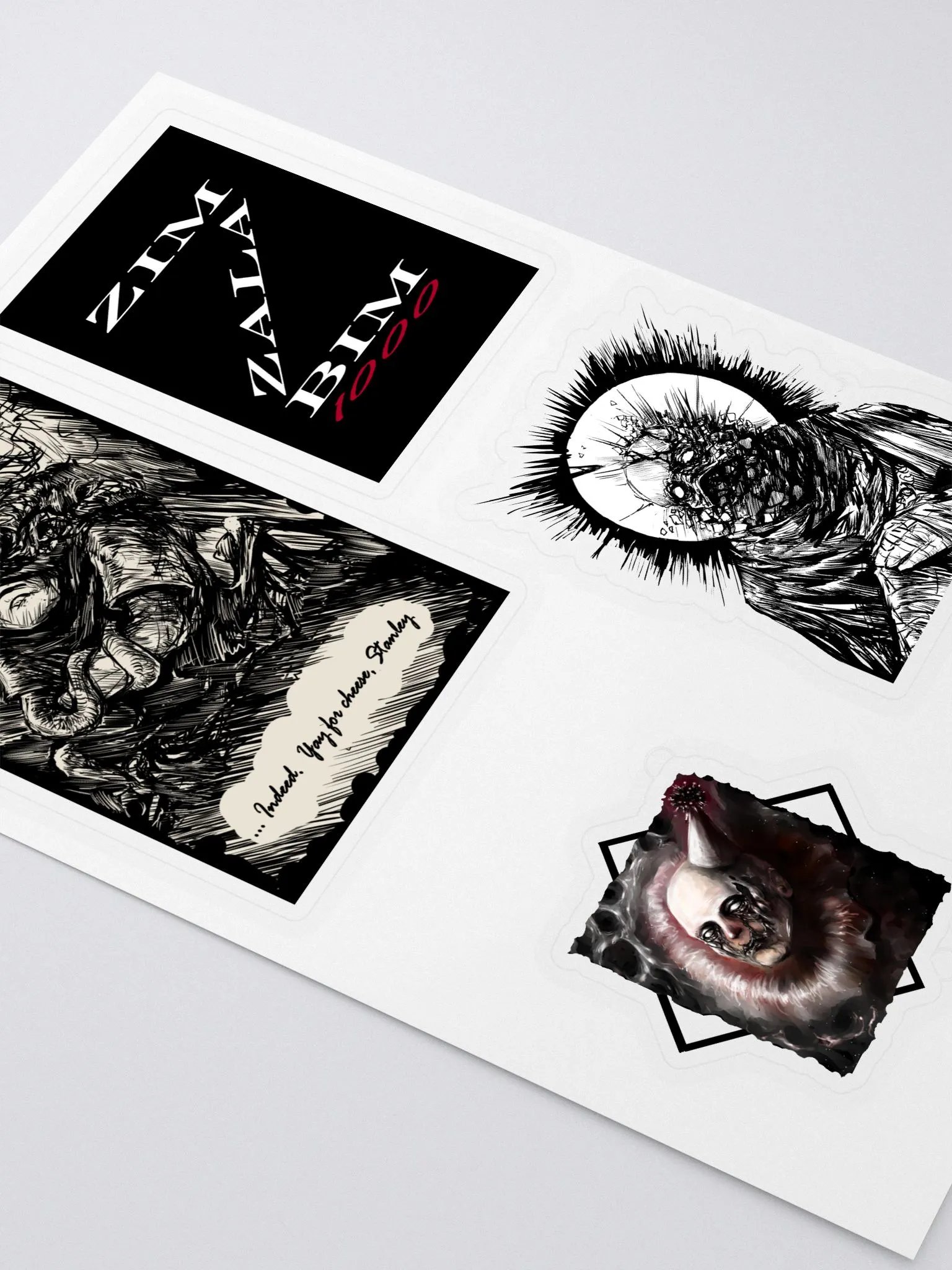 funsie dark stickers product image (3)