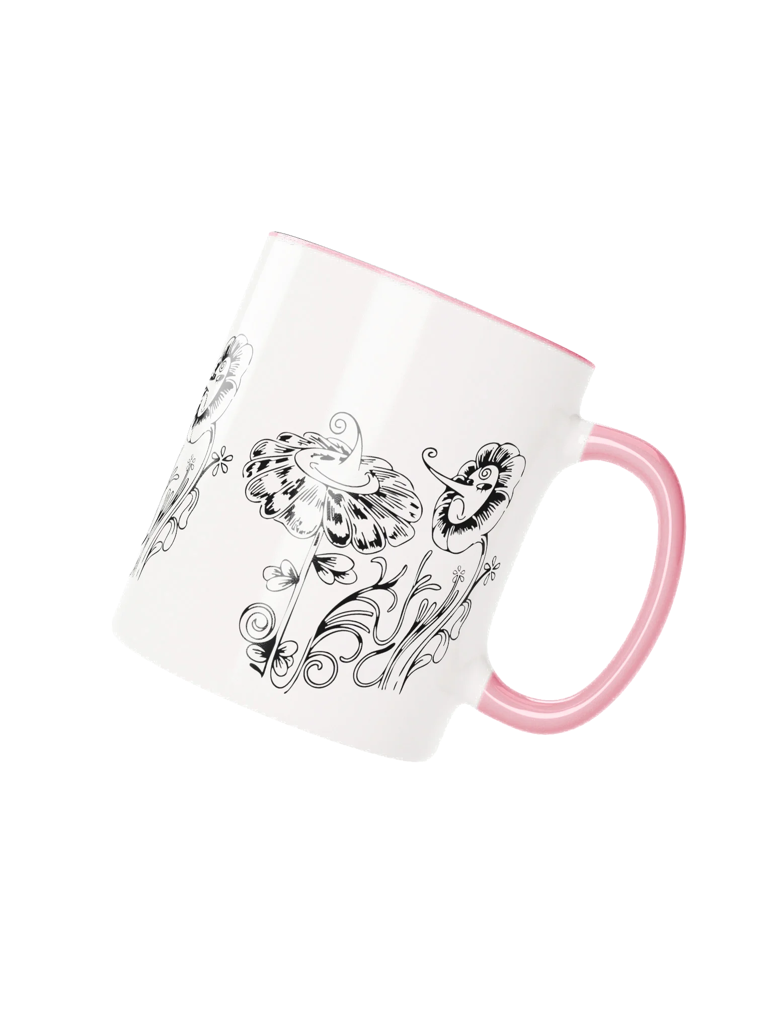 snooty flowers coffee mug product image (12)
