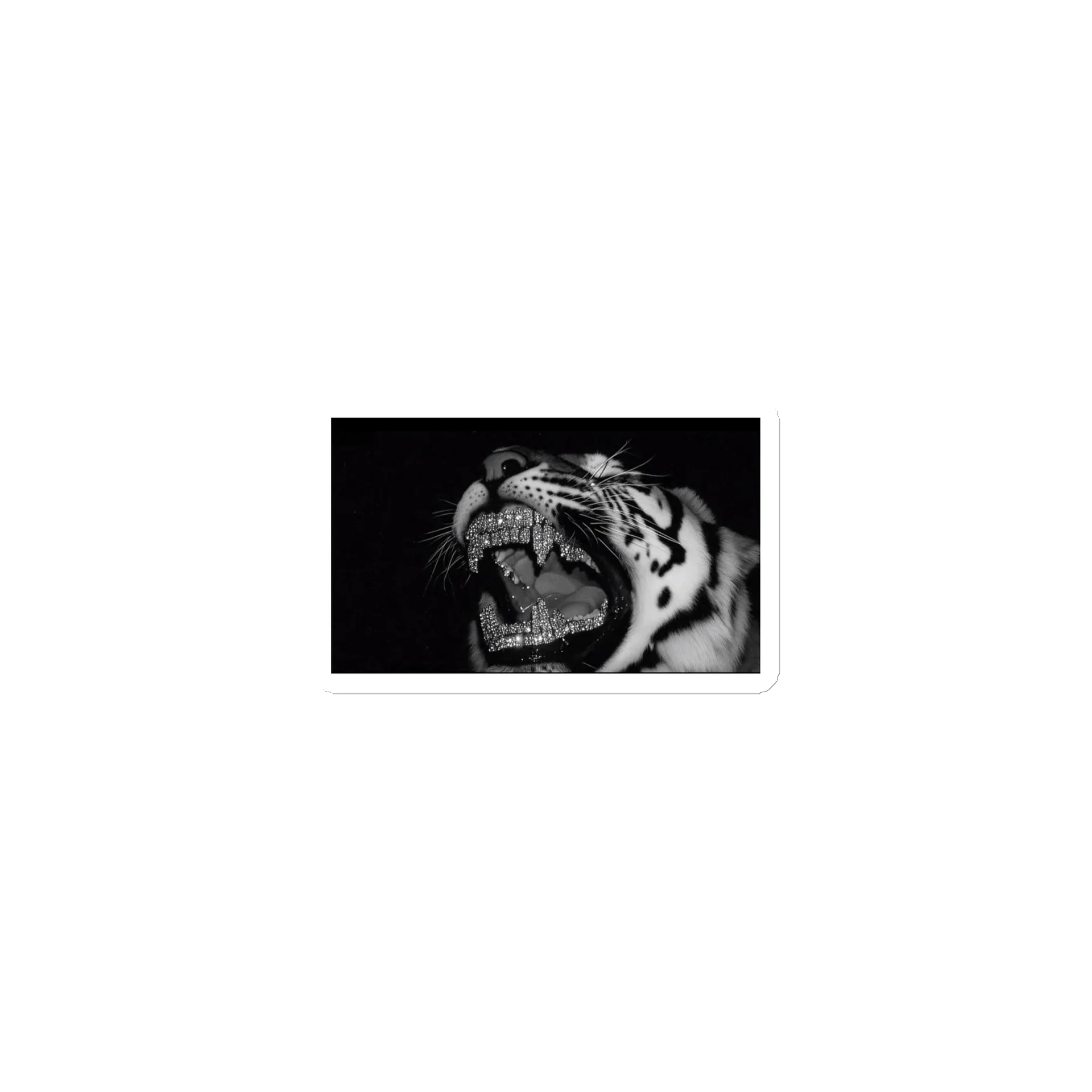 Diamond Tiger Die-Cut Magnets product image (1)