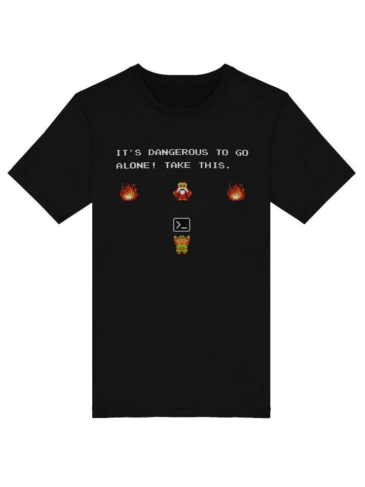 "It's Dangerous to go Alone" T-Shirt product image (3)