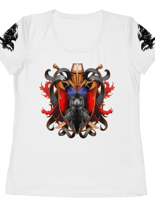 KoS - Women's Athletic T-Shirt (White) product image (1)