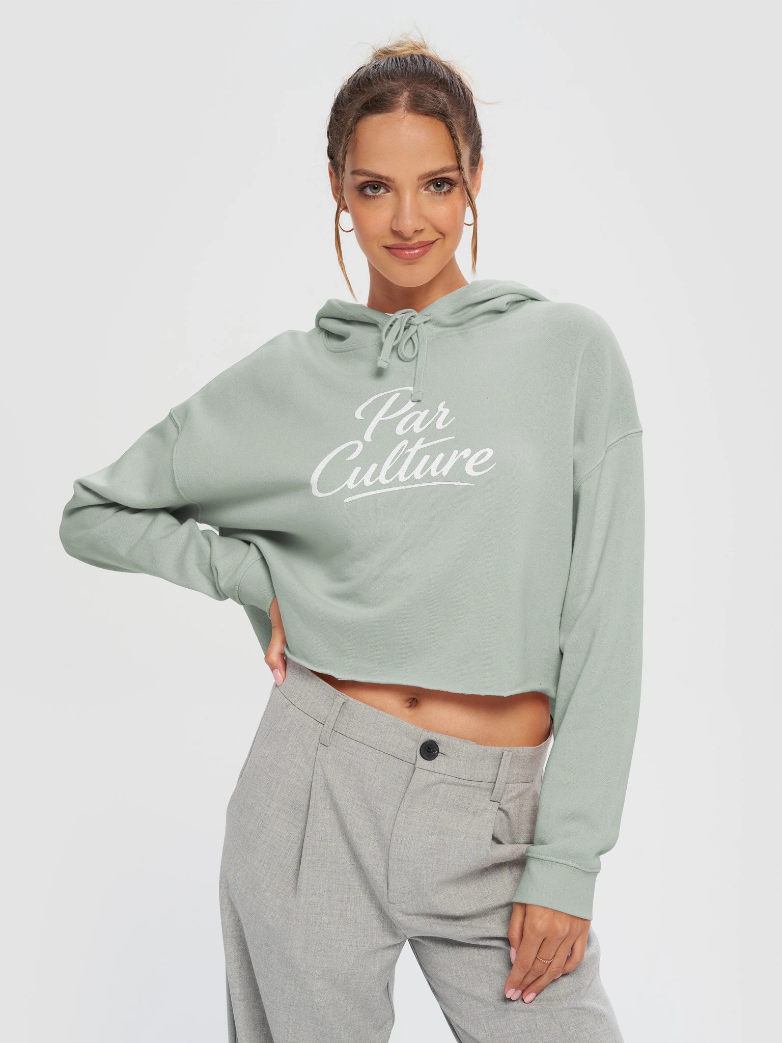 Par Culture Women’s Lightweight Cropped Hoodie product image (6)