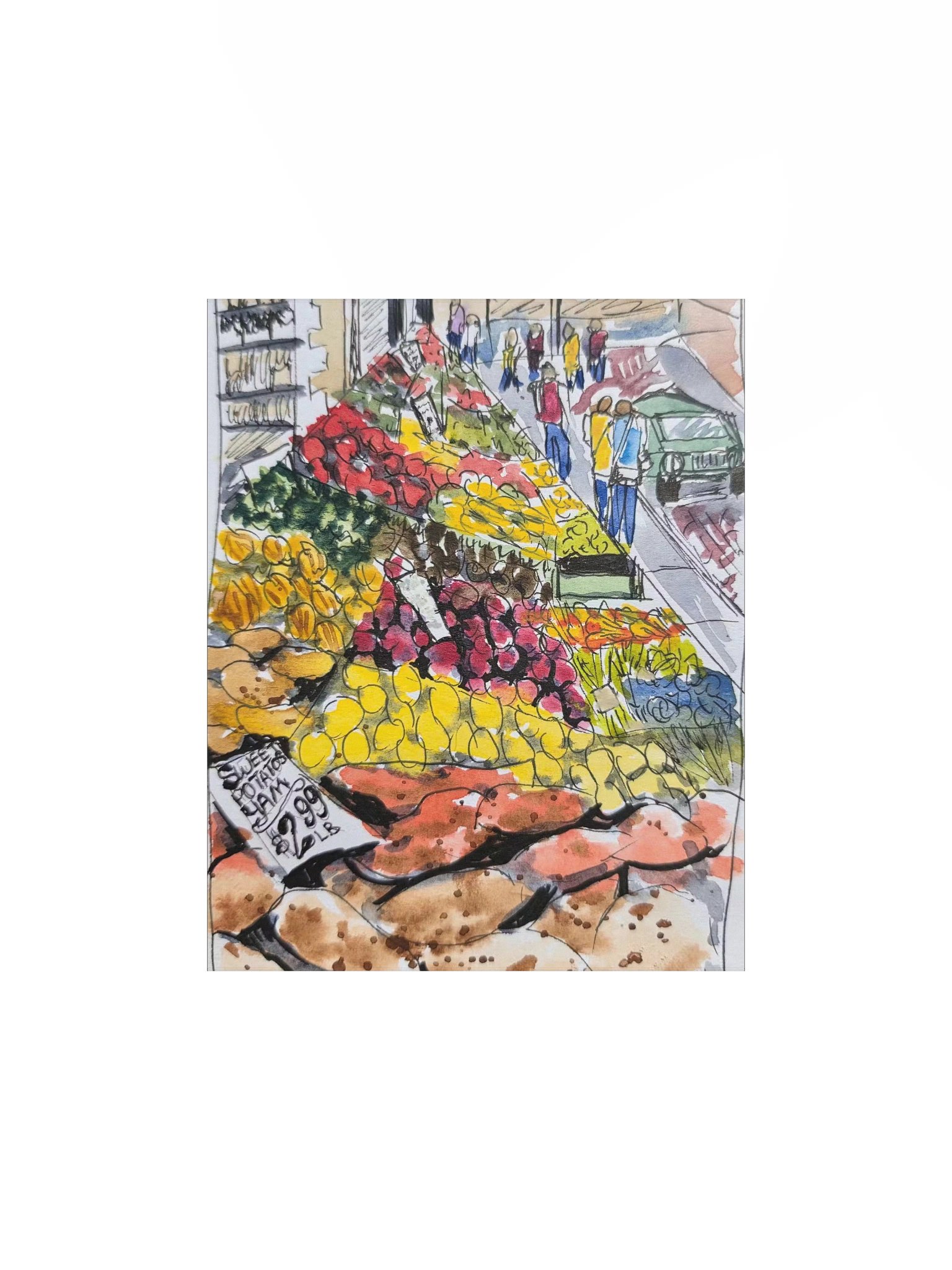 Pike Place Market - Matte Poster product image (1)