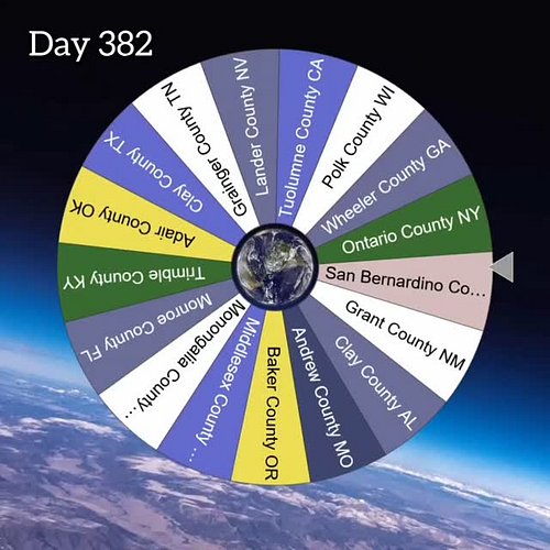 17/3143 counties and county equivalents remain
16/50 states remain
Have you been eliminated? Who are you rooting for? Leave a...