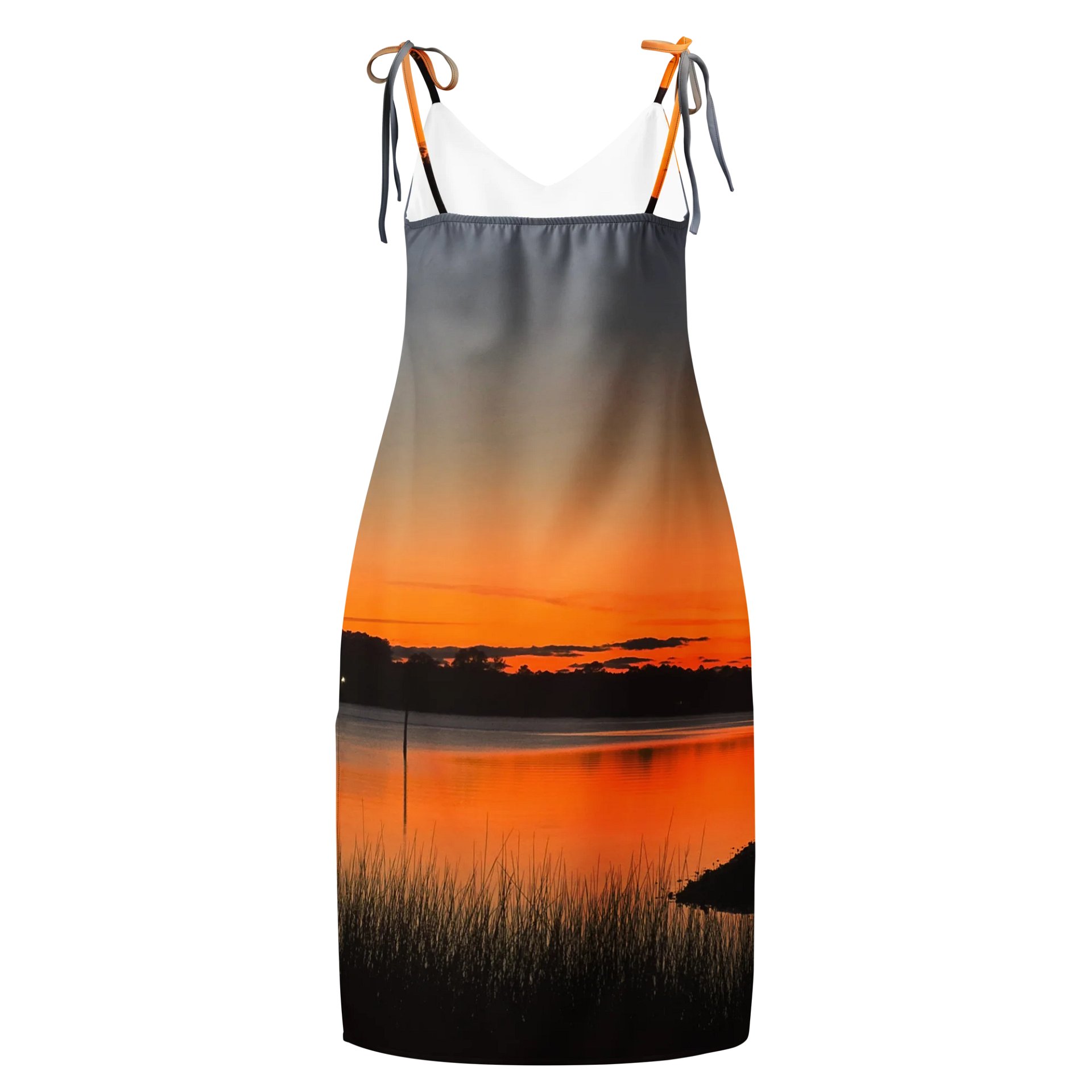 Tropical Breeze Chiffon Slip Dress product image (2)