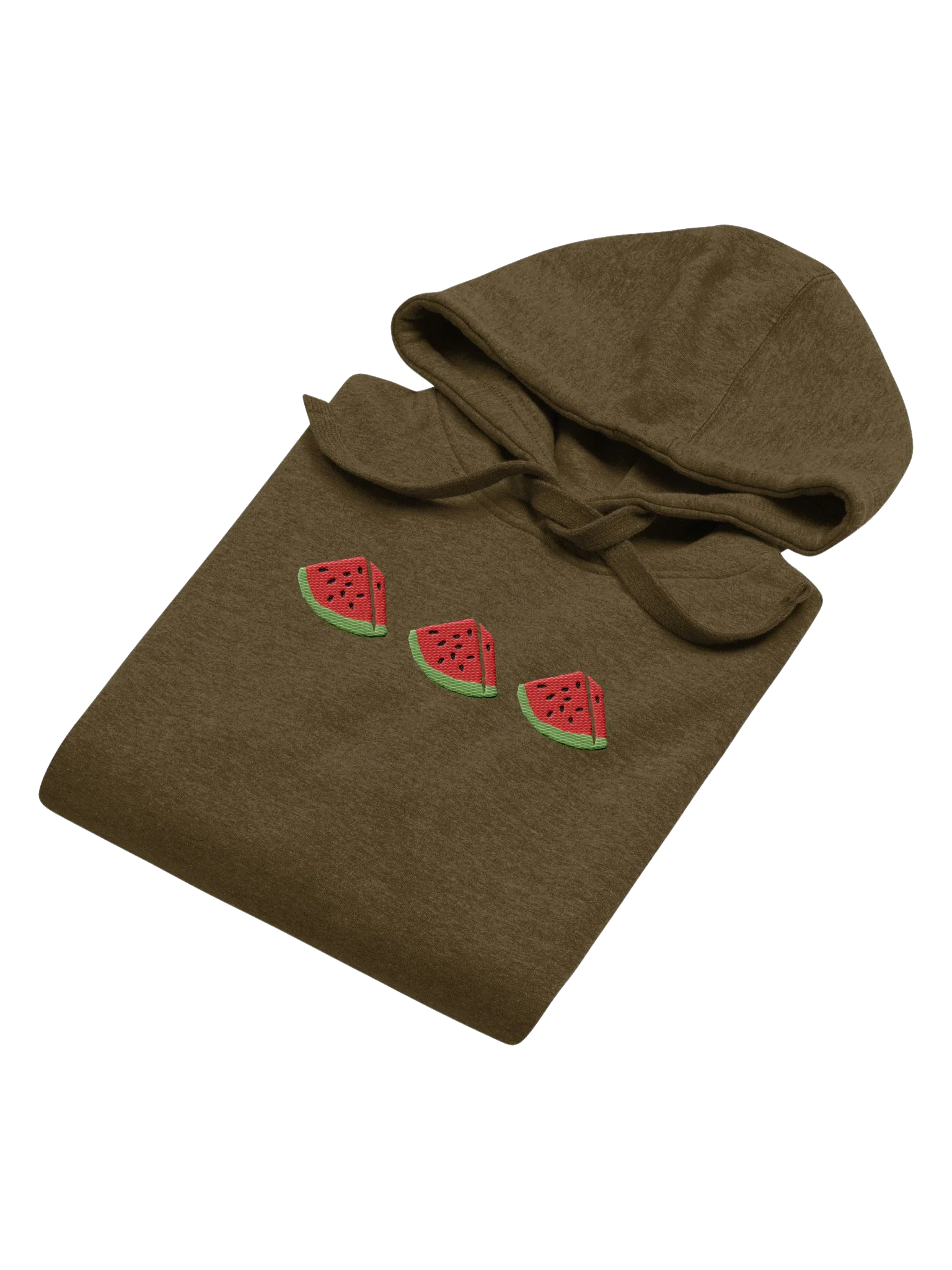 Sandia Embroidered Hoodie (green) product image (3)
