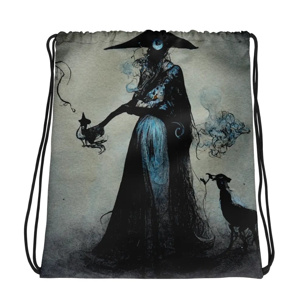 Mystical Wanderer Drawstring Bag product image (1)