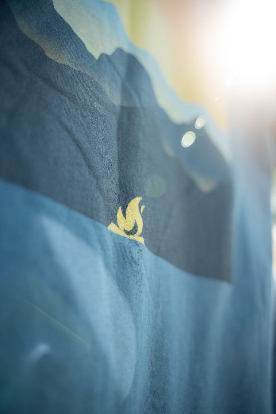 Blue Flame Mountain Tee product image (2)