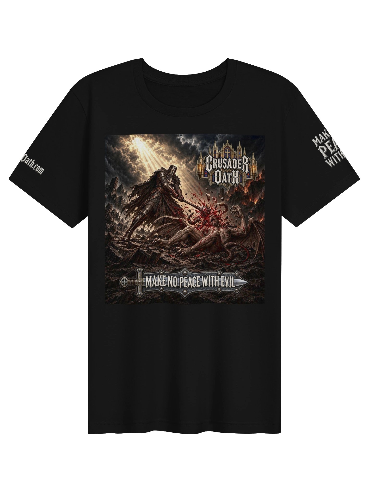 Make No Peace With Evil - Tee product image (1)