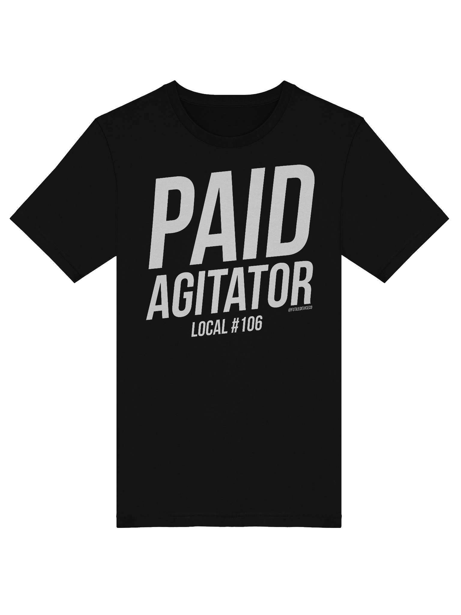 FUTILE DEVICE: PAID AGITATOR (TEE) product image (42)