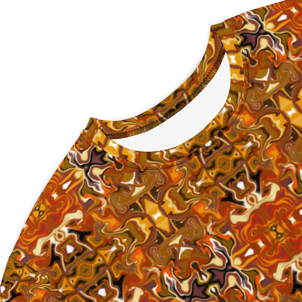 Brown African Inspired T-Shirt Dress product image (3)