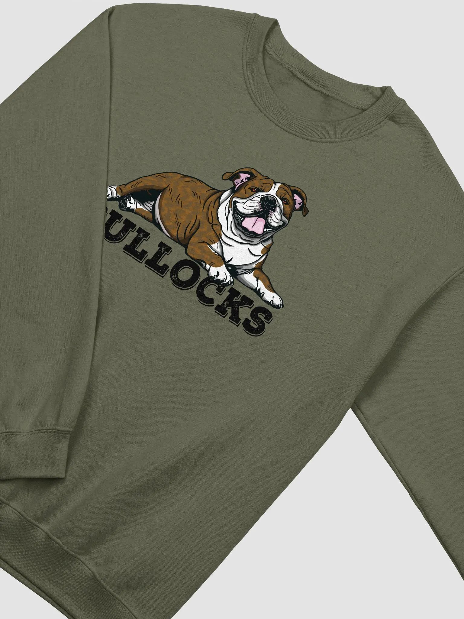Bullocks Sweatshirt of an English Bulldog(Brindle) | Funny Shirt for Bulldog Owners product image (4)