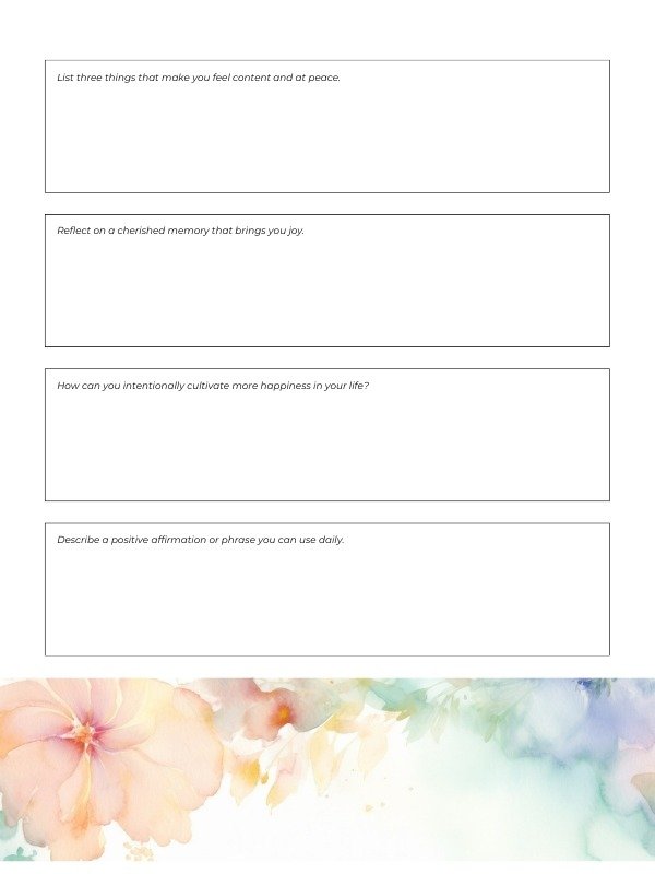 Dewind & Destress Journal product image (3)