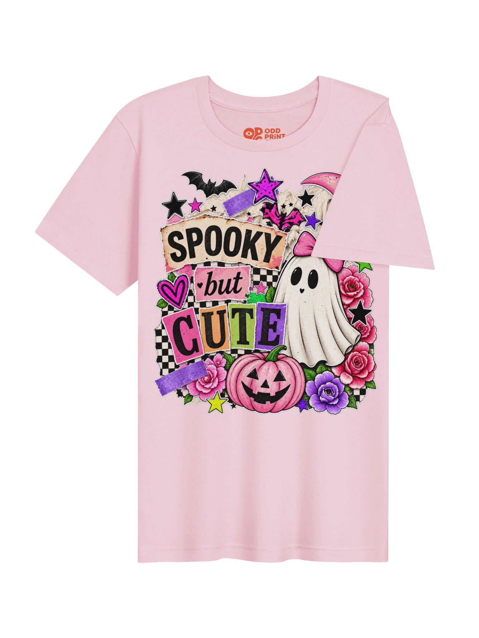 Spooky But Cute Halloween Ghost T-Shirt product image (7)