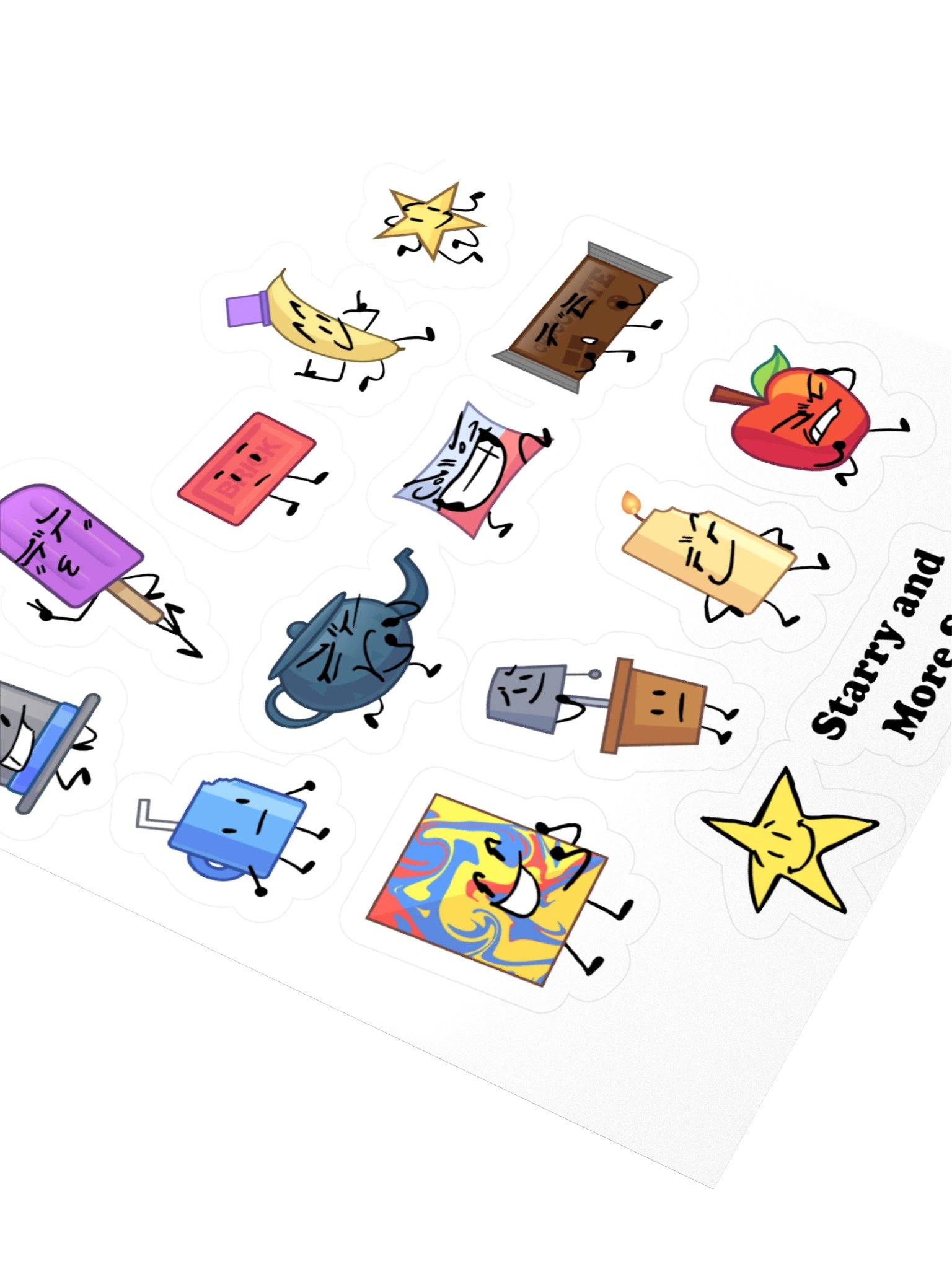 Starry and More S2 Cast Stickers product image (6)