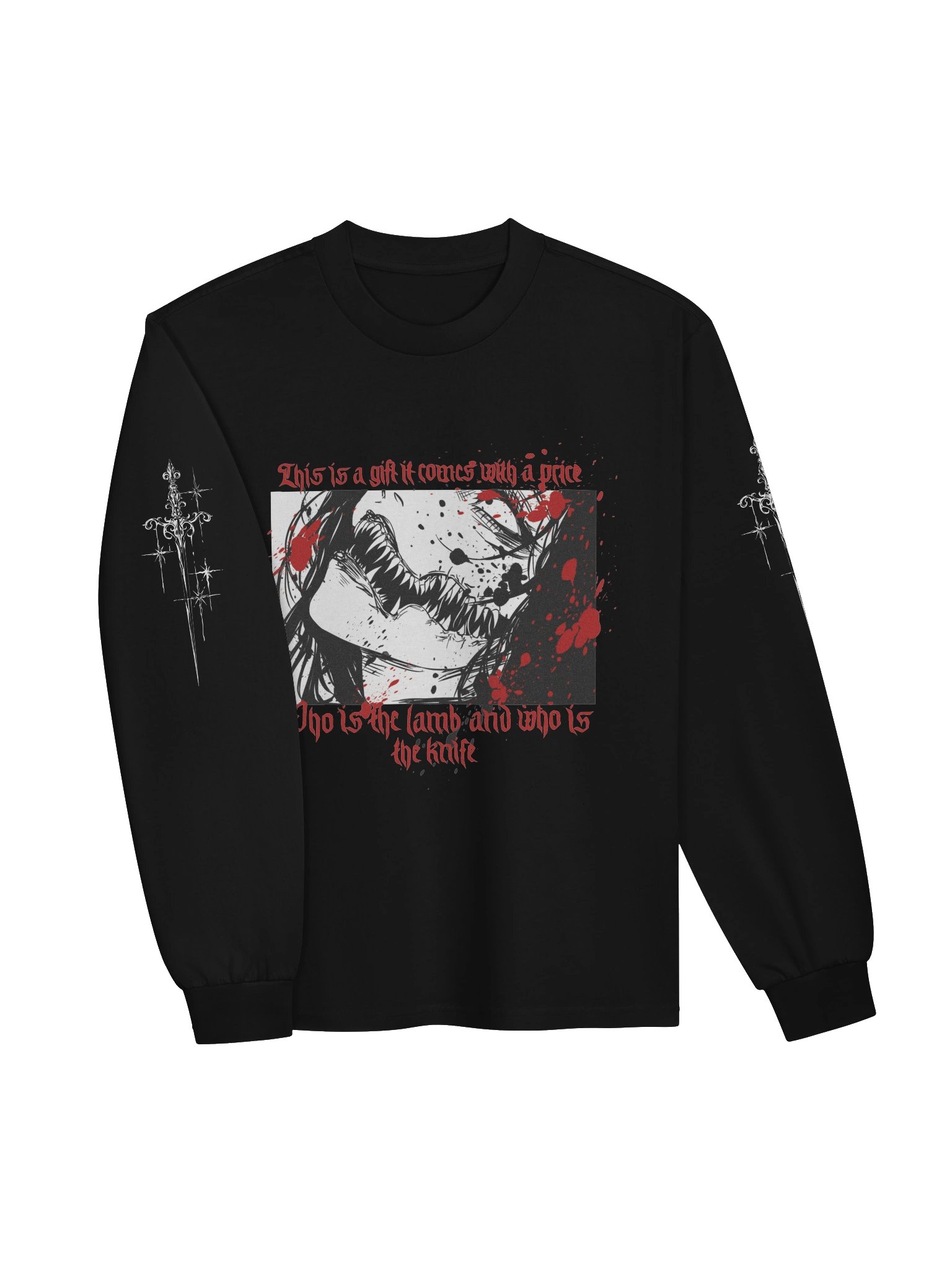 The Lamb and The Knife Long-Sleeved Tee product image (3)