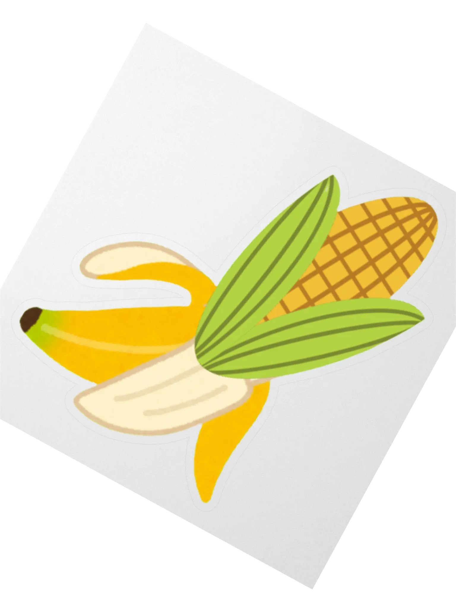 Banana Corn Sticker - Show Your Support with Style - Accessories product image (2)