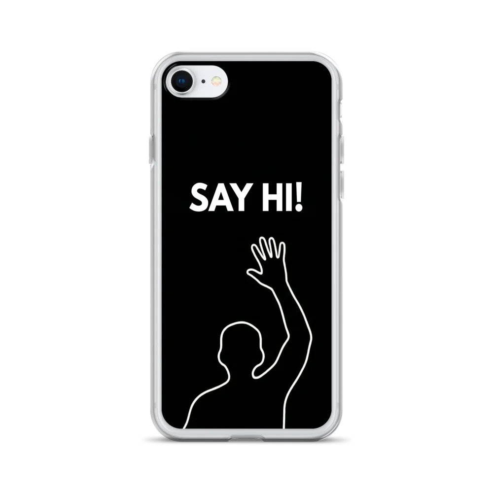 VIRAL Silhouette "Say Hi!" iPhone Case | Iconic Immersive Interactive Dance Workout Protective Phone Cover product image (1)