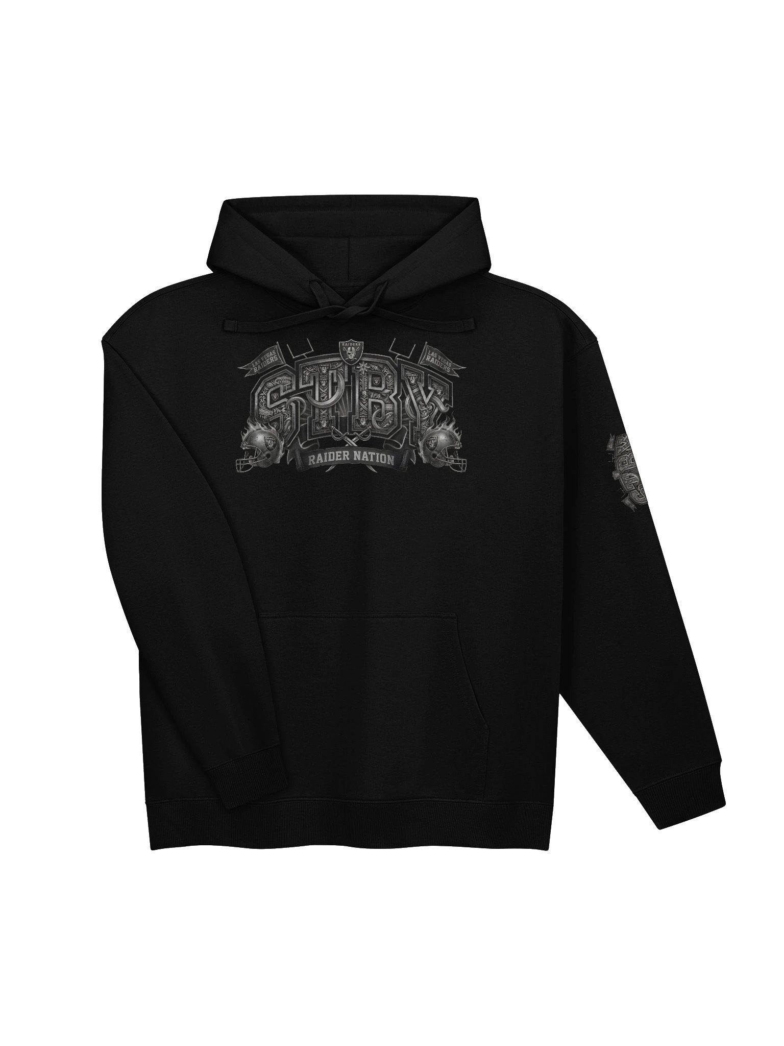 Silver Raider Nation Hoodie product image (7)