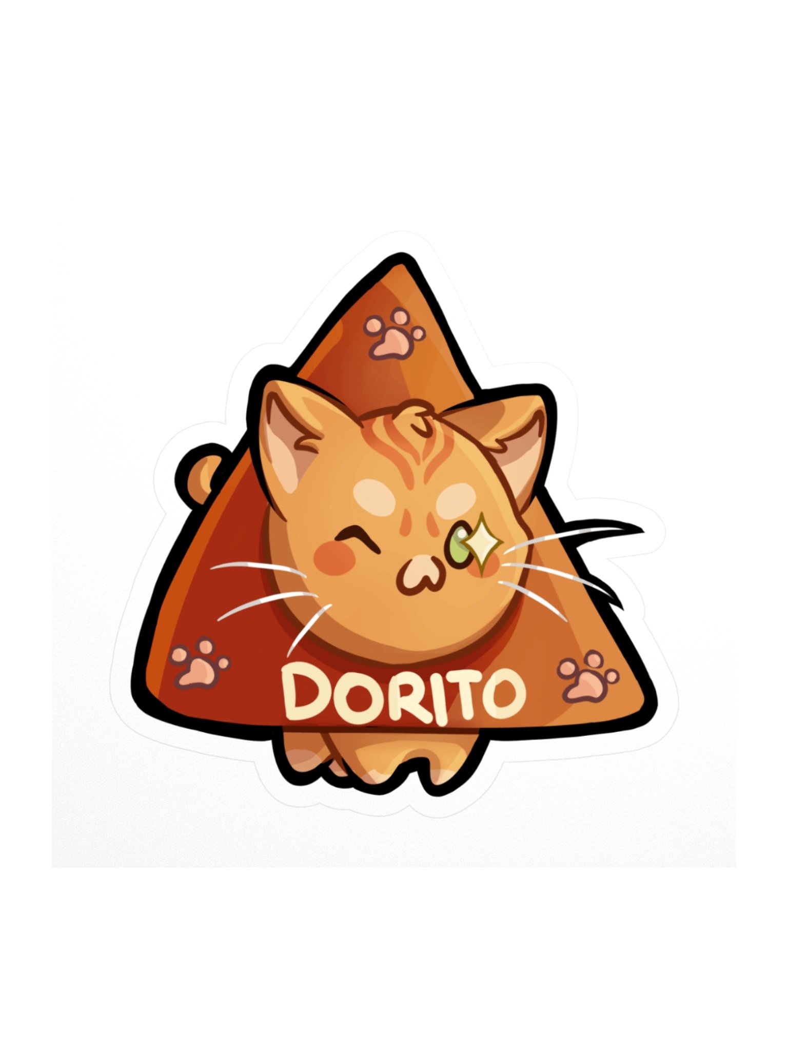 Dorito Sticker - SINGLE product image (1)
