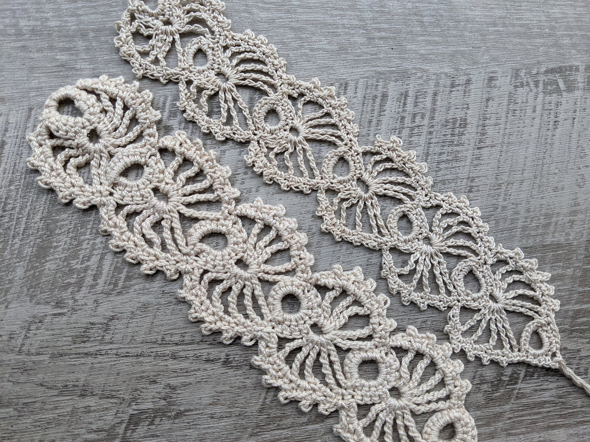 Crochet Floral Lace Bookmark Pattern product image (7)