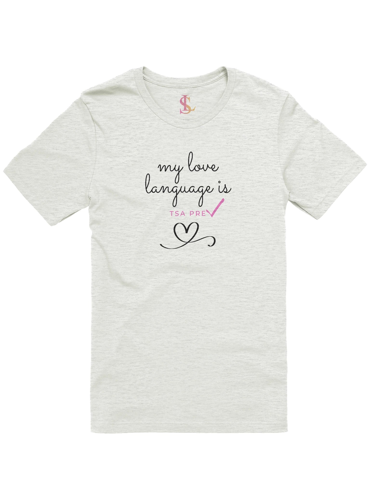 TSA Precheck Love Language Travel Tee product image (2)