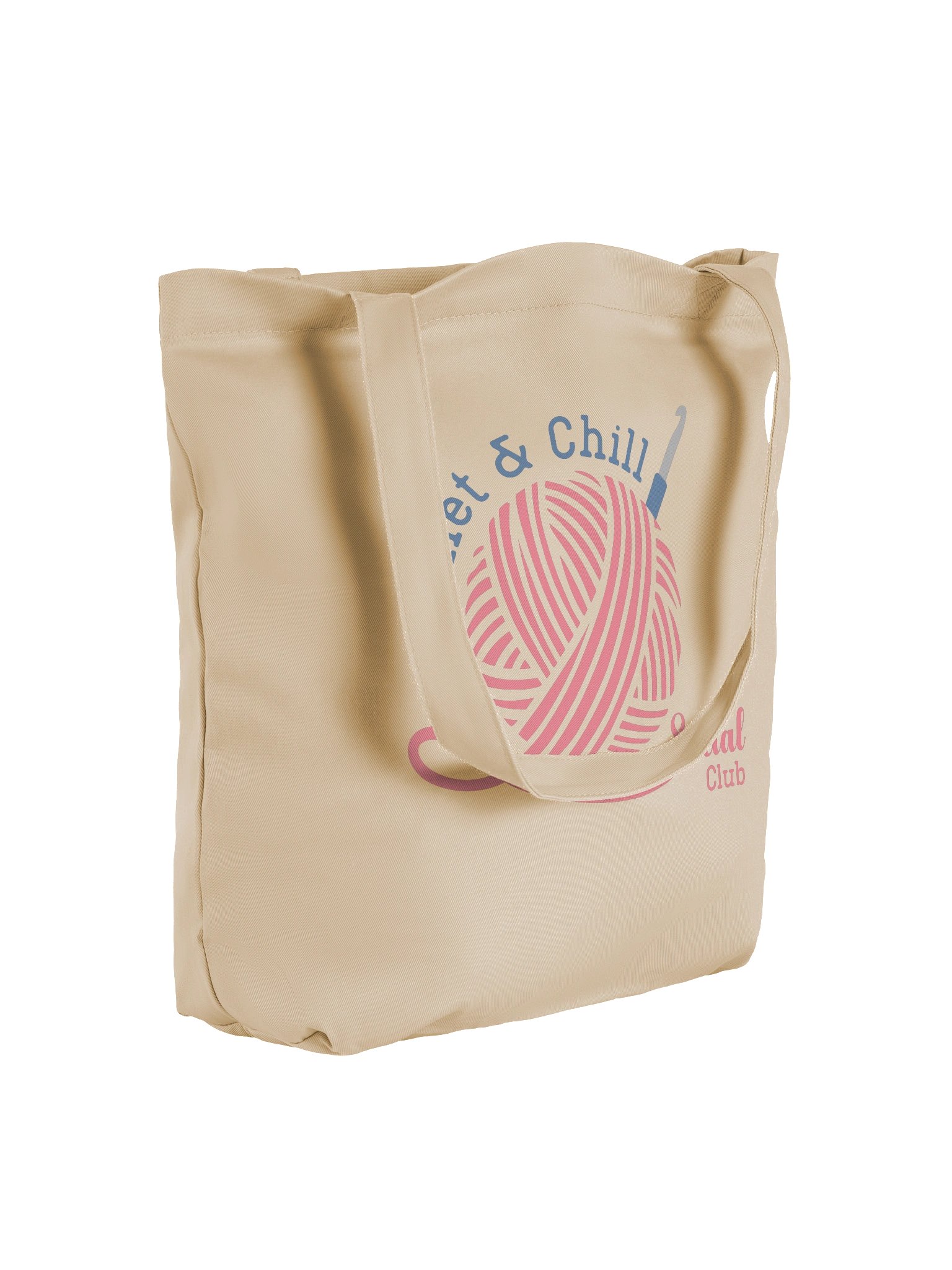 Crochet & Chill – Social Club Tote Bag product image (4)