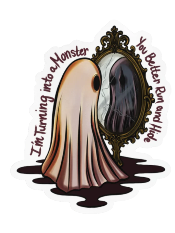 “Monster” Spooky Sticker product image (1)