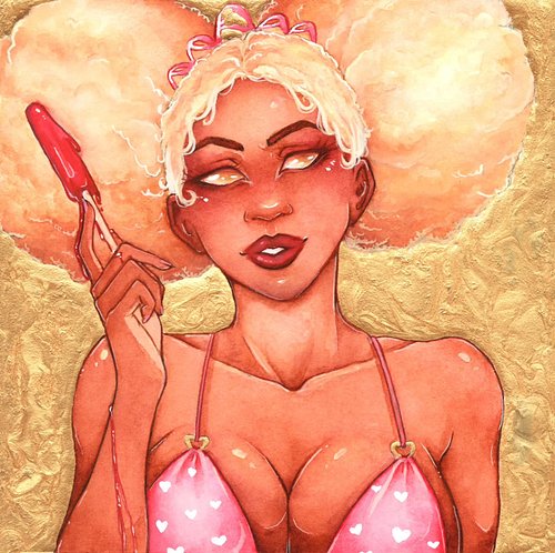 My entry for @bonzaibunnyart 's DTIYS featuring her lovely character Princess!!! She was so fun to draw and paint 🥹🩷 I wanted...