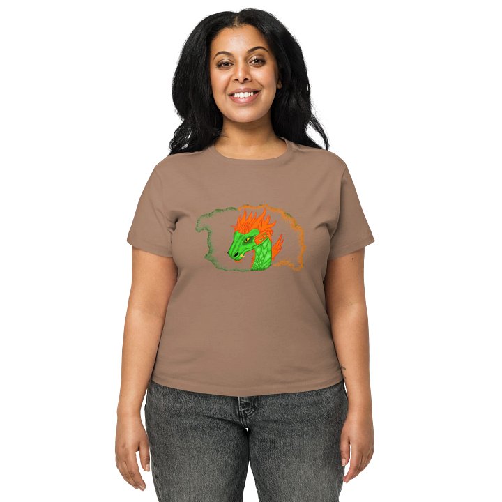 Dragon's Blaze High-Waisted Tee product image (1)