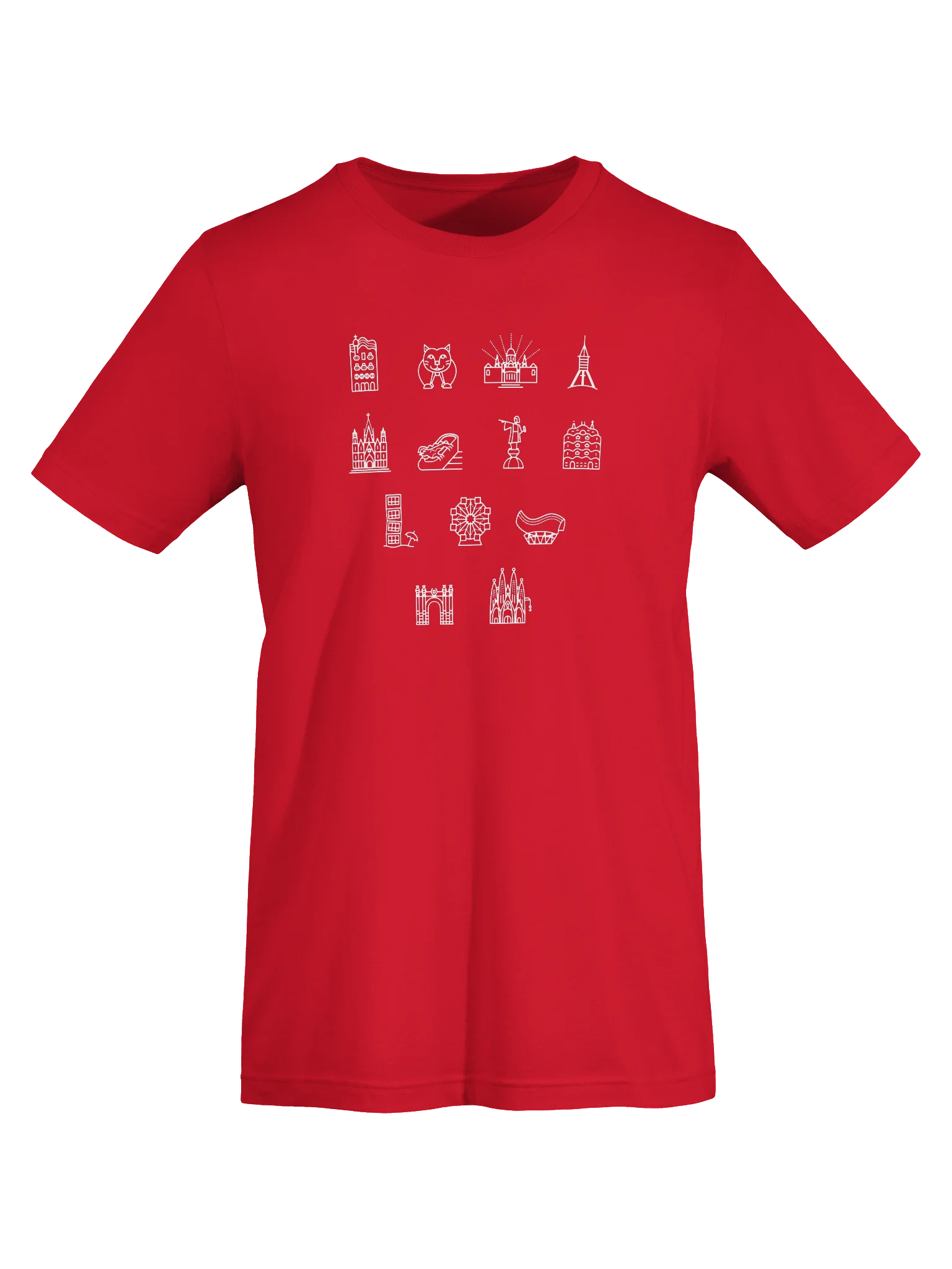 Barcelona Icons T-shirt product image (23)