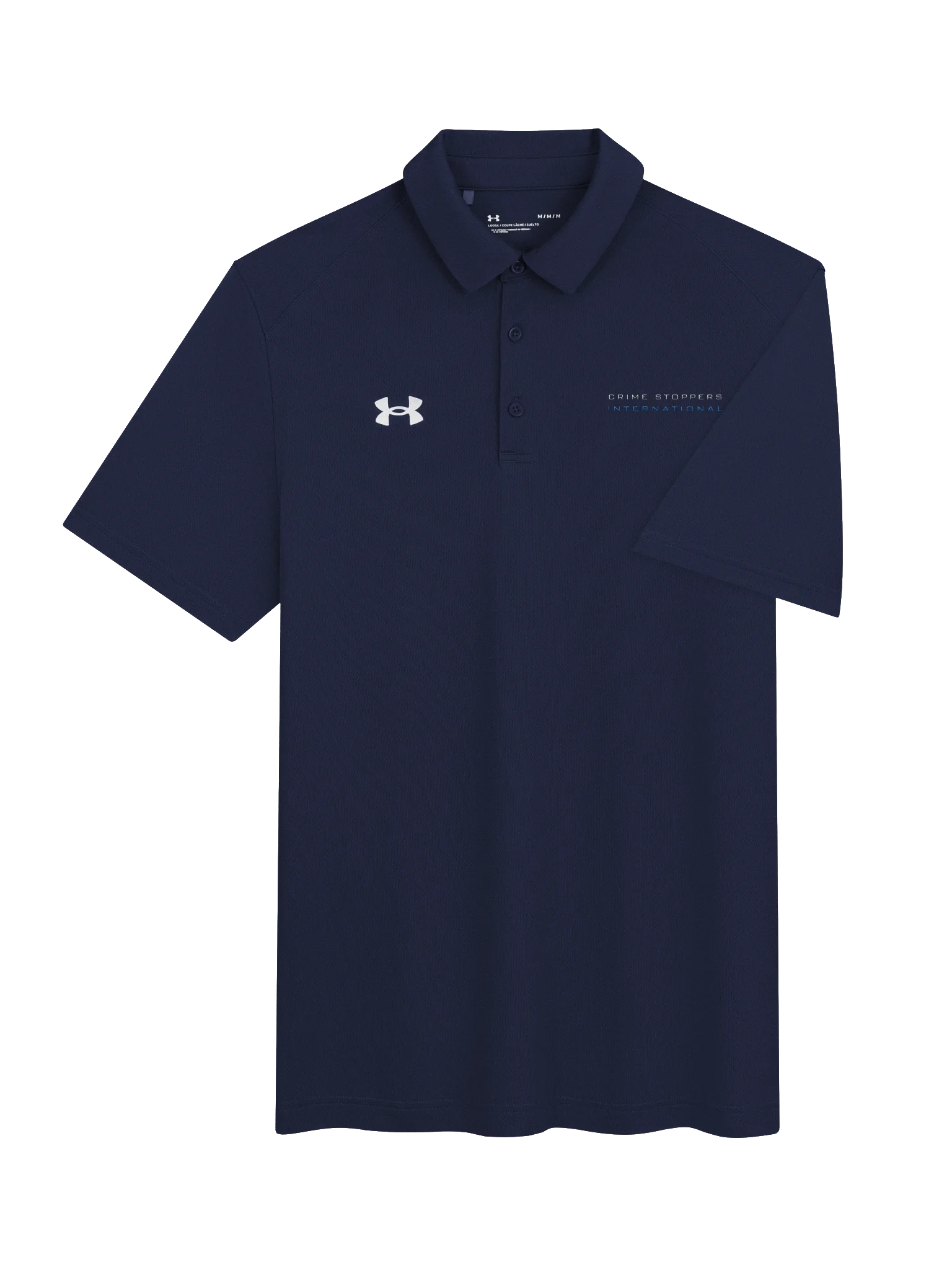 Crime Stoppers International Navy Polo product image (4)