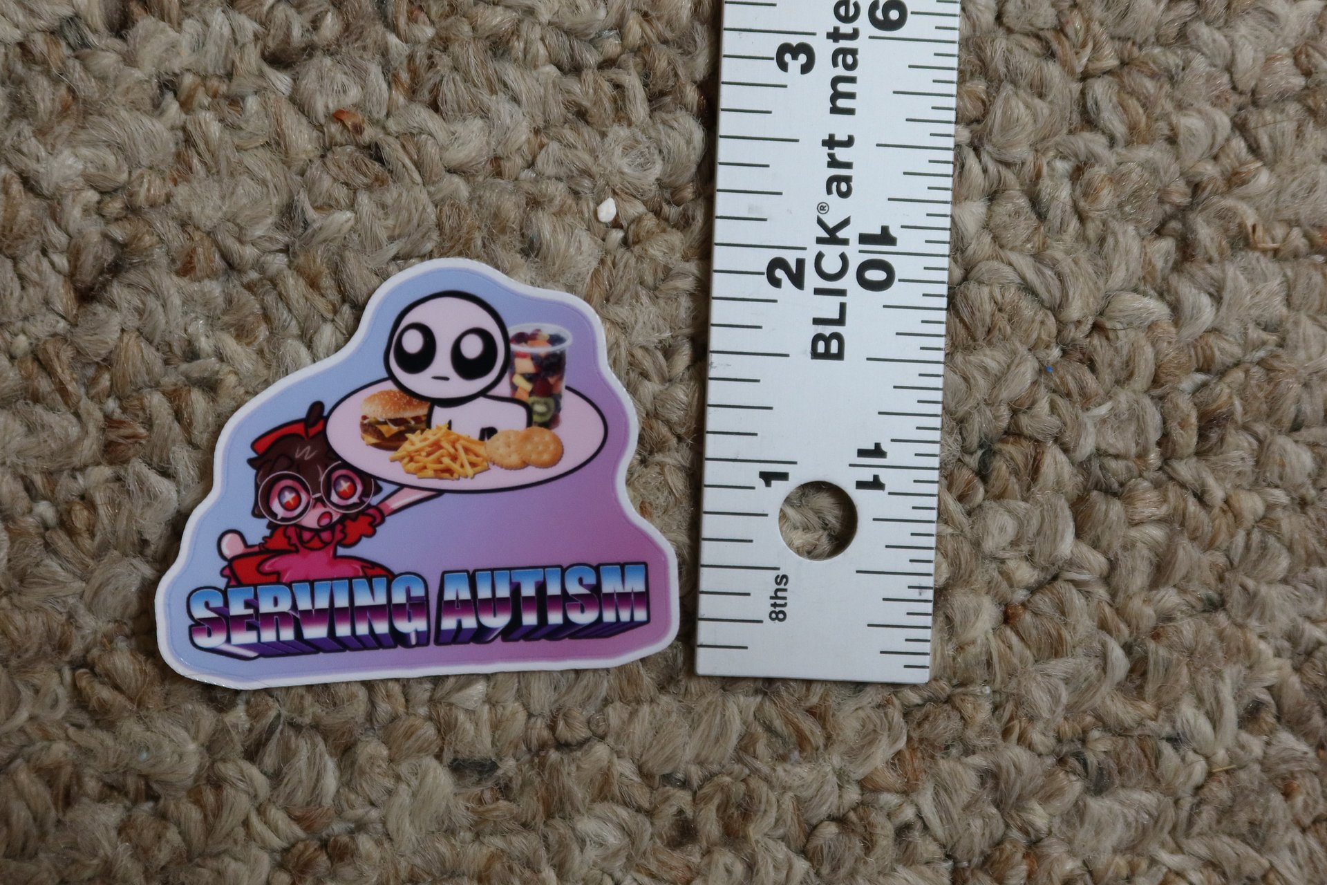 Serving Autism Sticker product image (2)