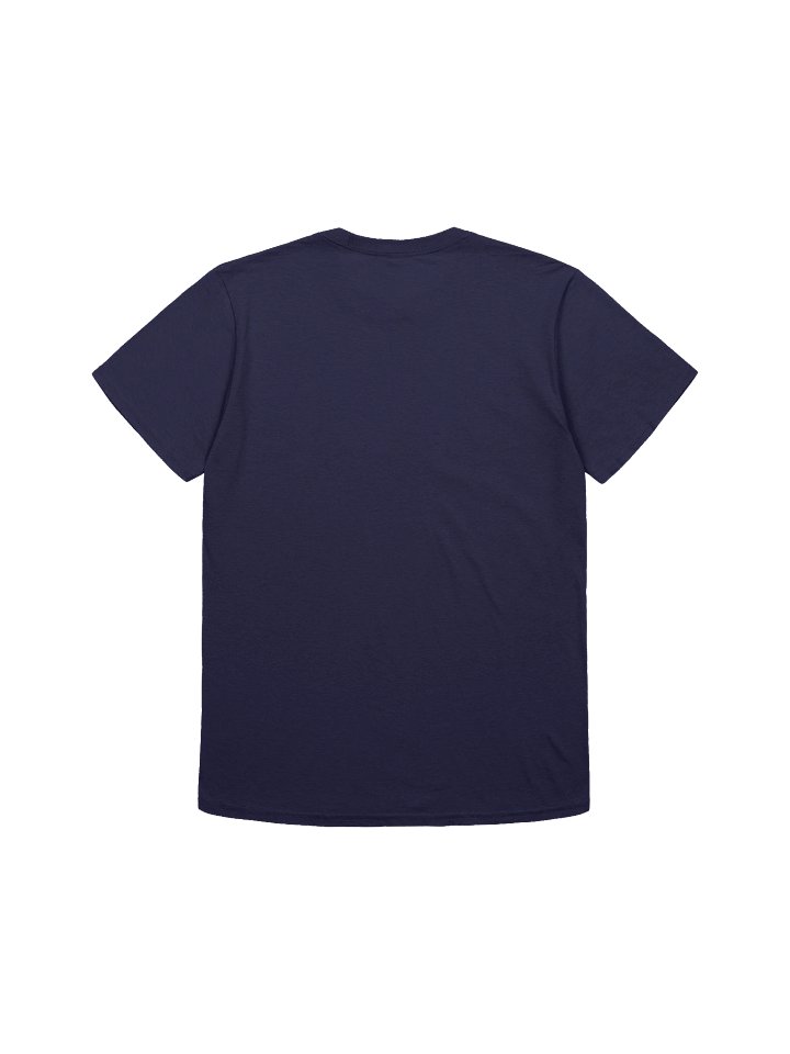 Light weight relaxed fit, Unisex Tee by Gildan with JCF logo in white product image (2)