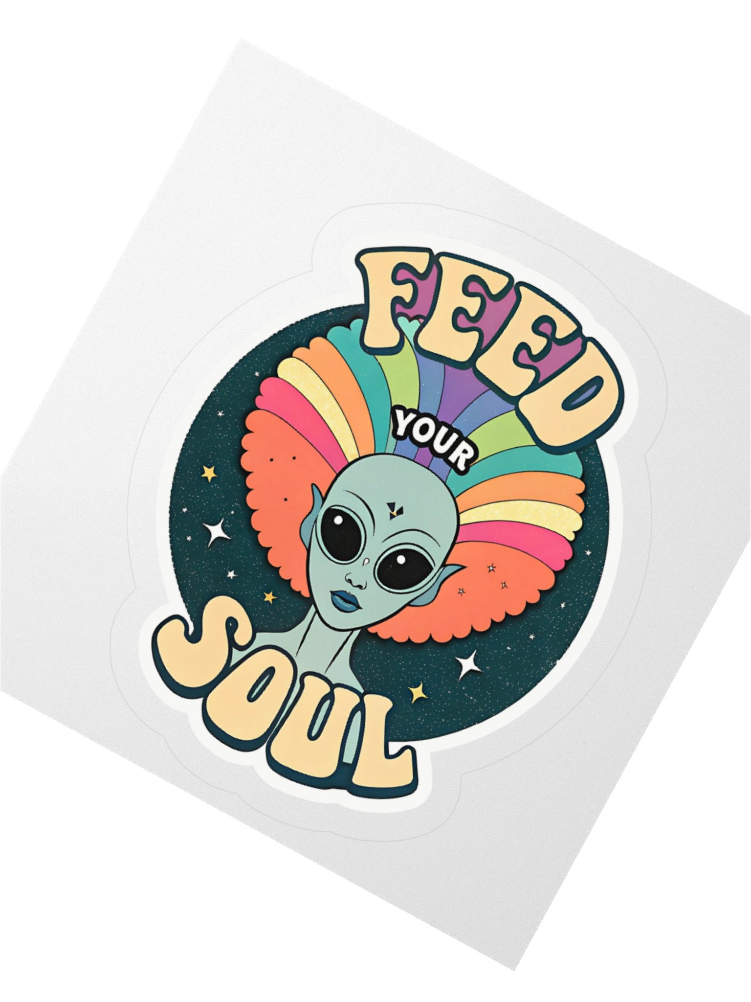 Cosmic Soul Kiss Cut Stickers product image (5)