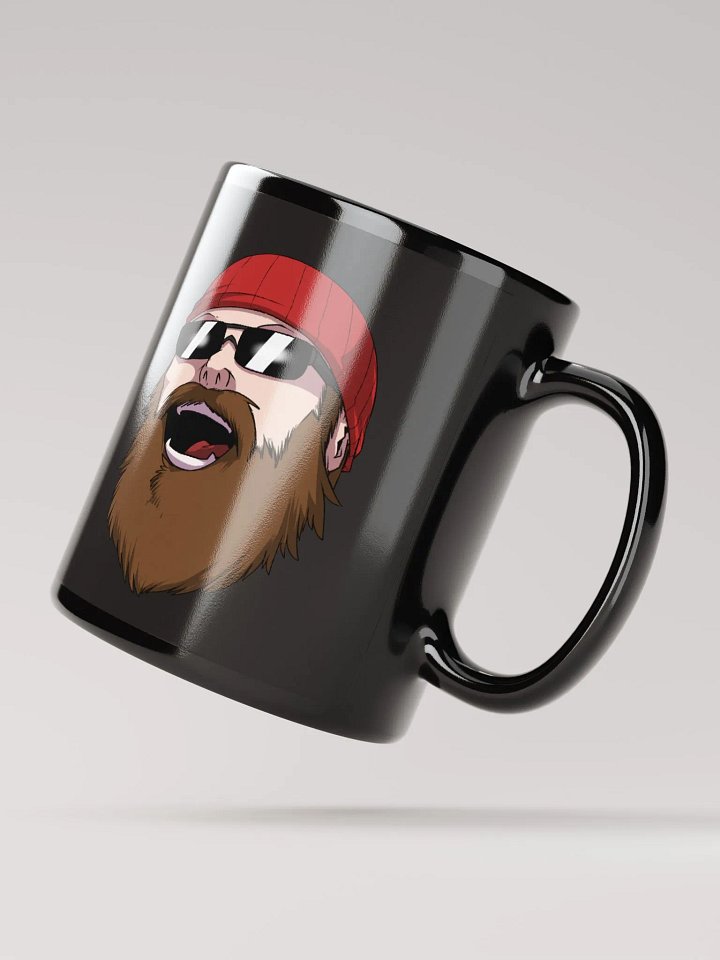 Just a regular black Mug with a logo product image (3)