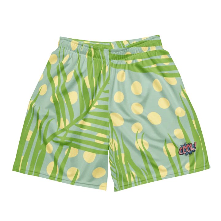 All-Over Print Recycled Unisex Mesh Shorts product image (2)