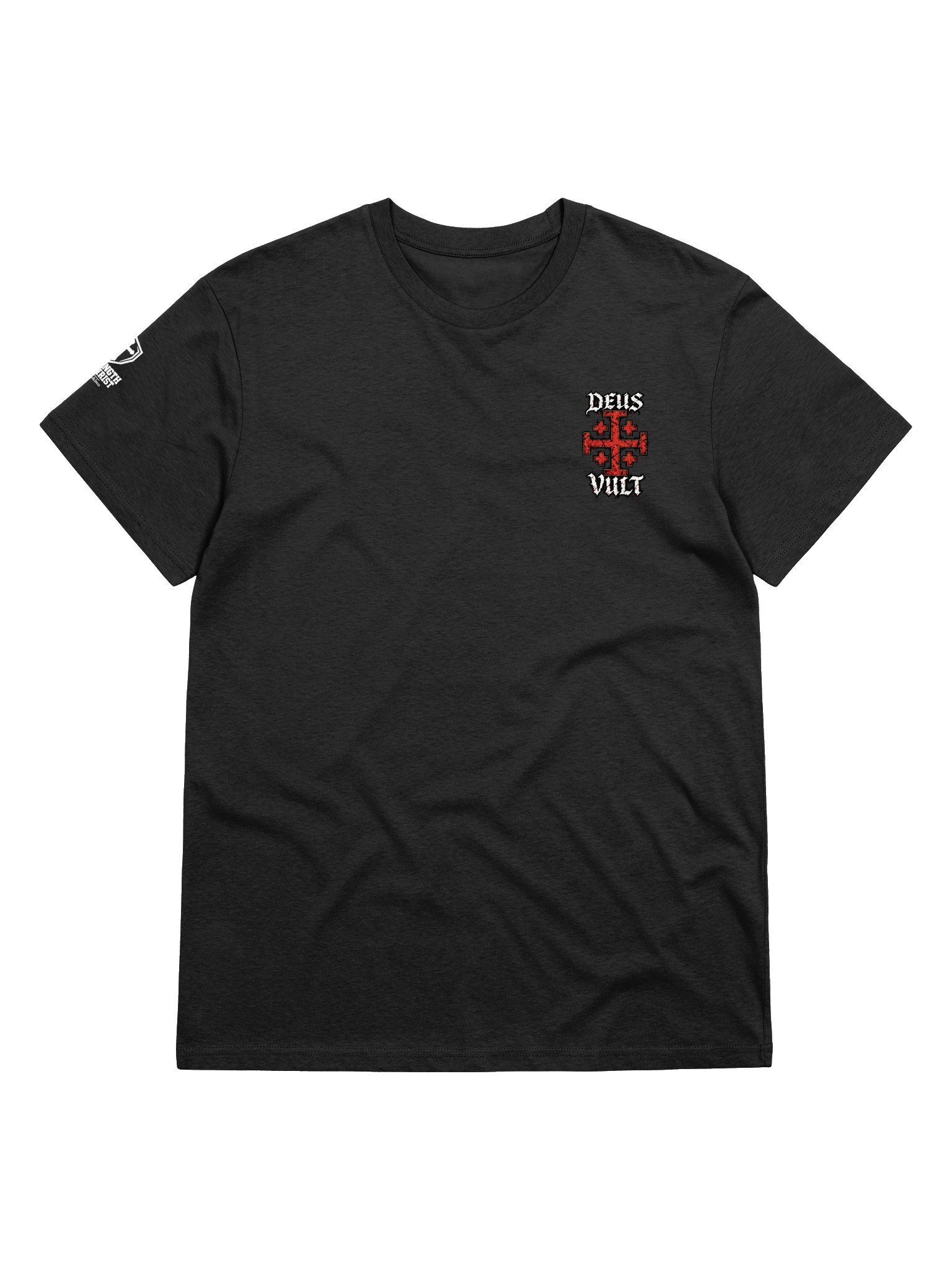 DEUS VULT Gothic Cross T-Shirt product image (98)