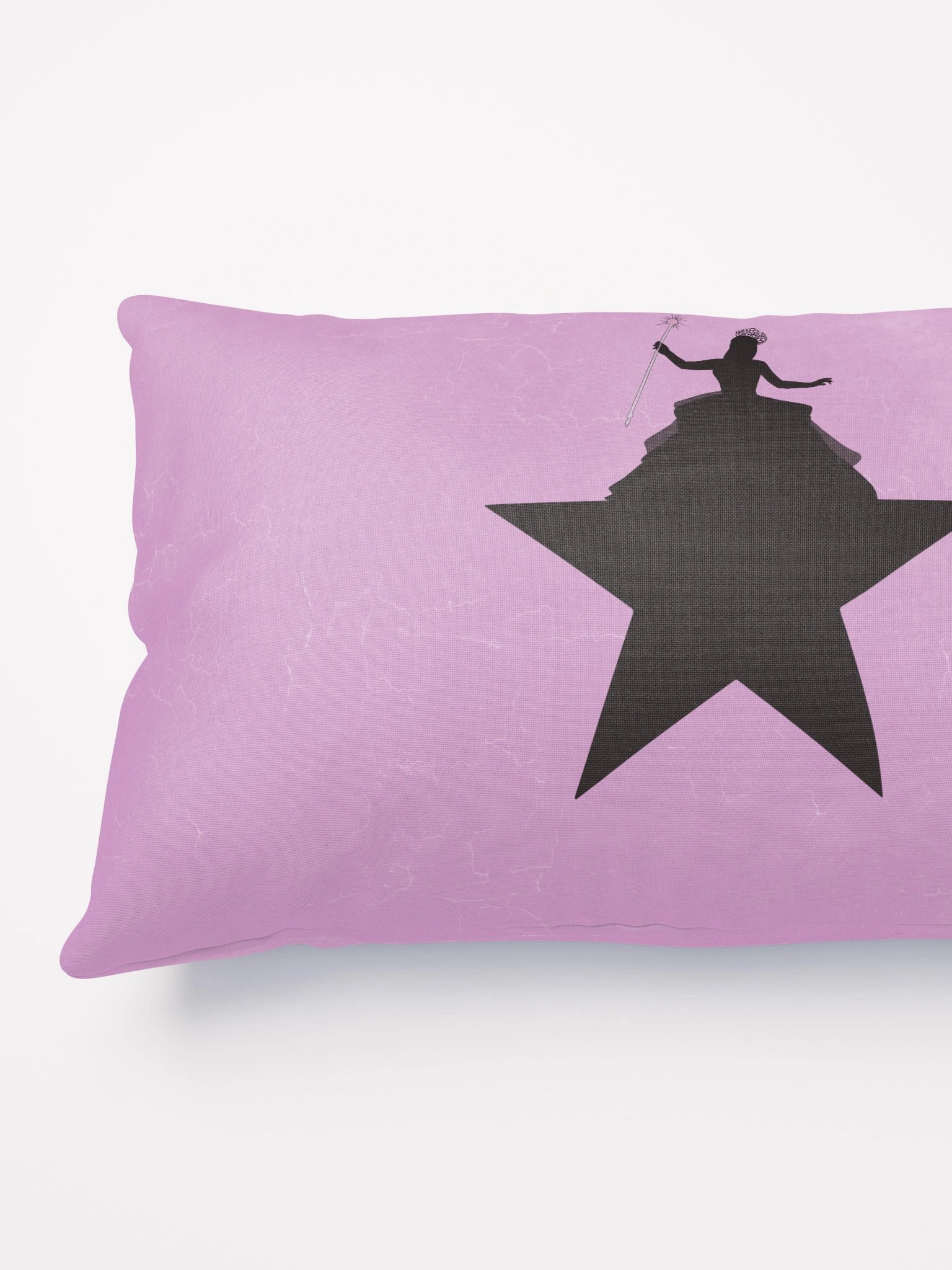 Glinda Hamilton Throw Pillow – Broadway Mashup Decor – Pink Fandom Aesthetic product image (4)