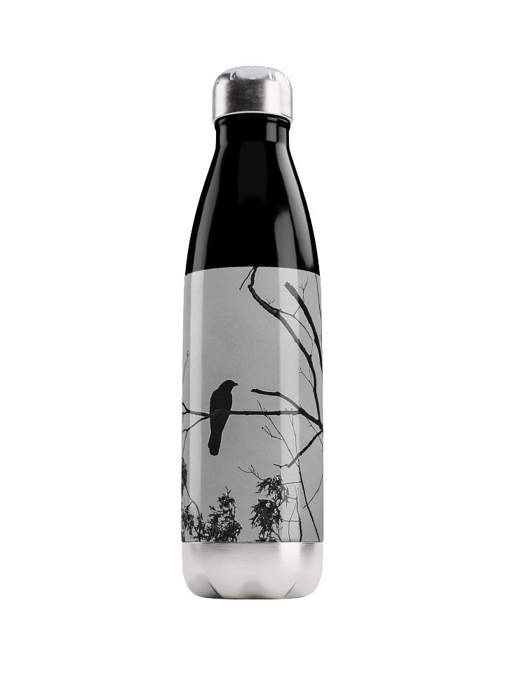 B&W Crow Stainless Steel Water Bottle product image (1)