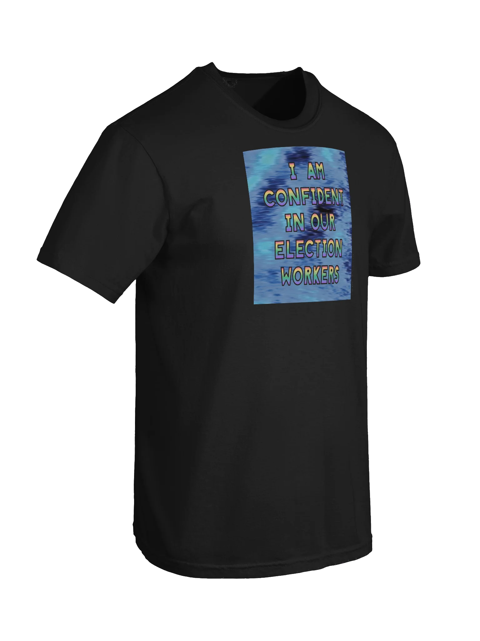 Election Process Rainbow Letters tee product image (18)