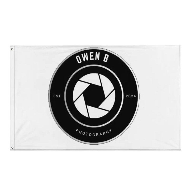 Owen B Photography Flag product image (1)