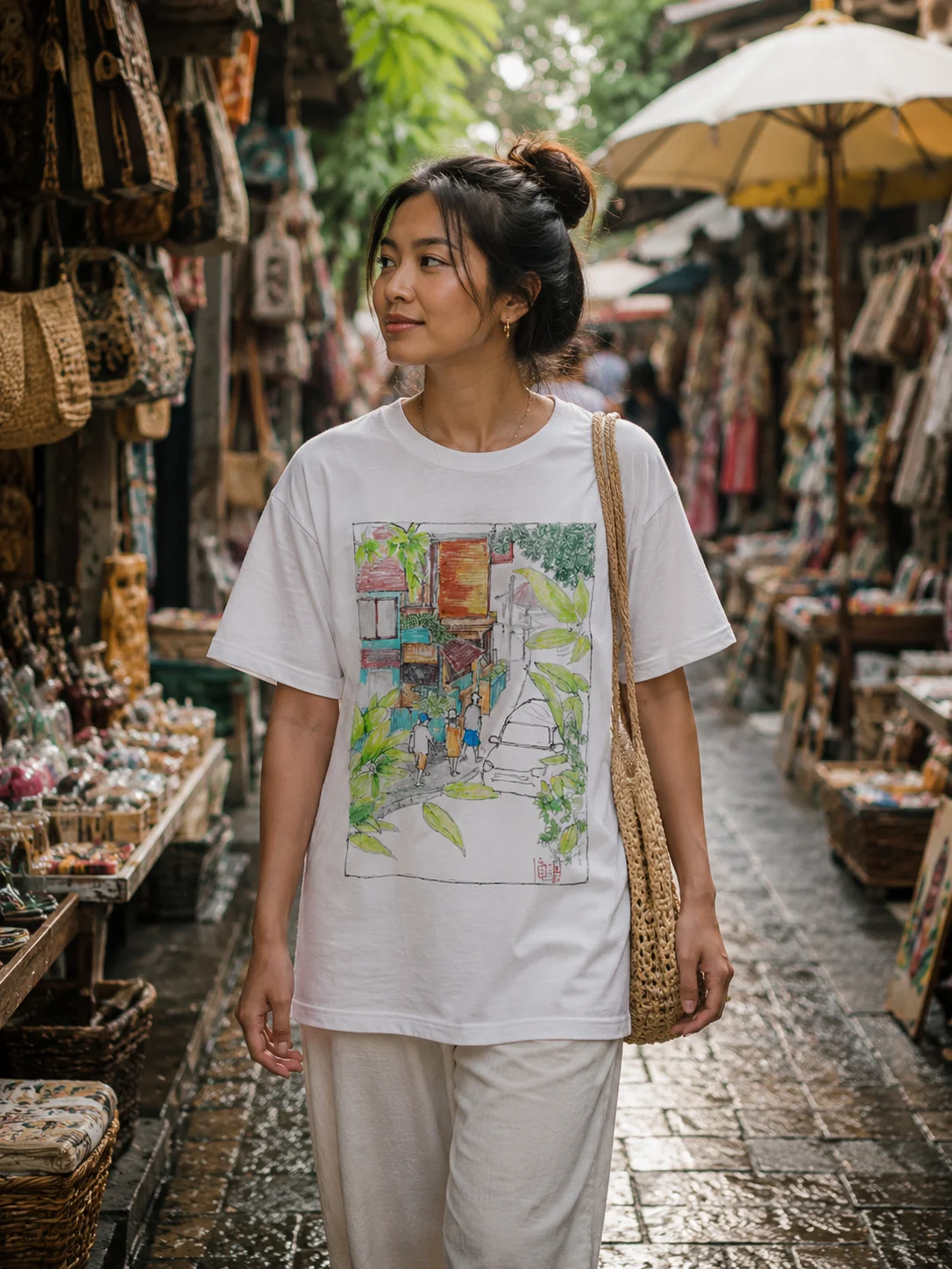 Dewi Sita Ubud Graphic Tee product image (1)