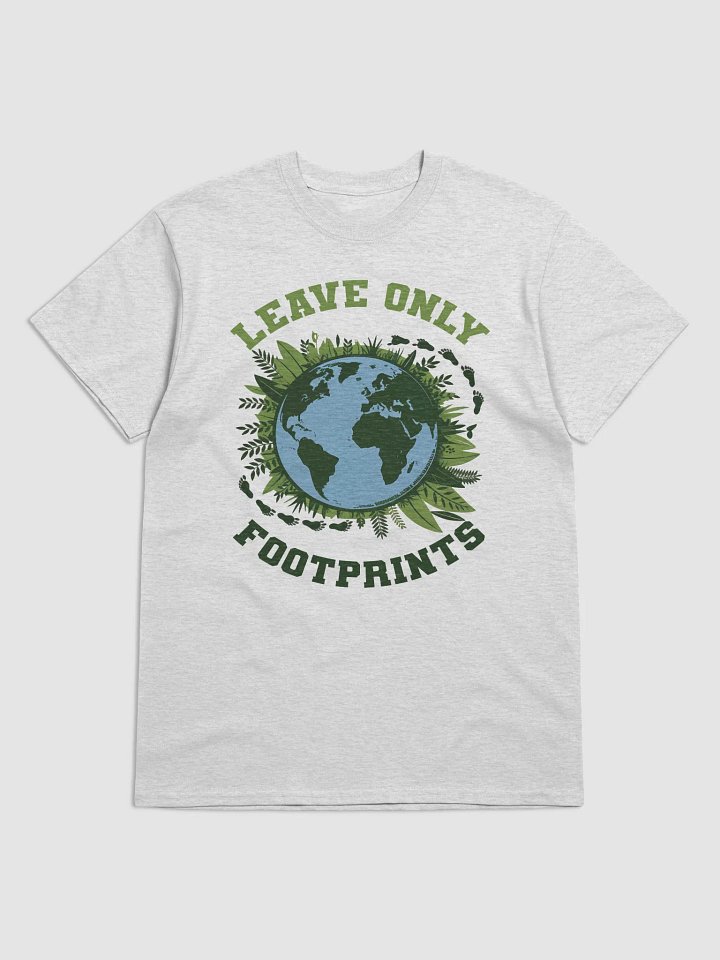 Leave Only Footprints, Care for Our Planet Tee product image (4)