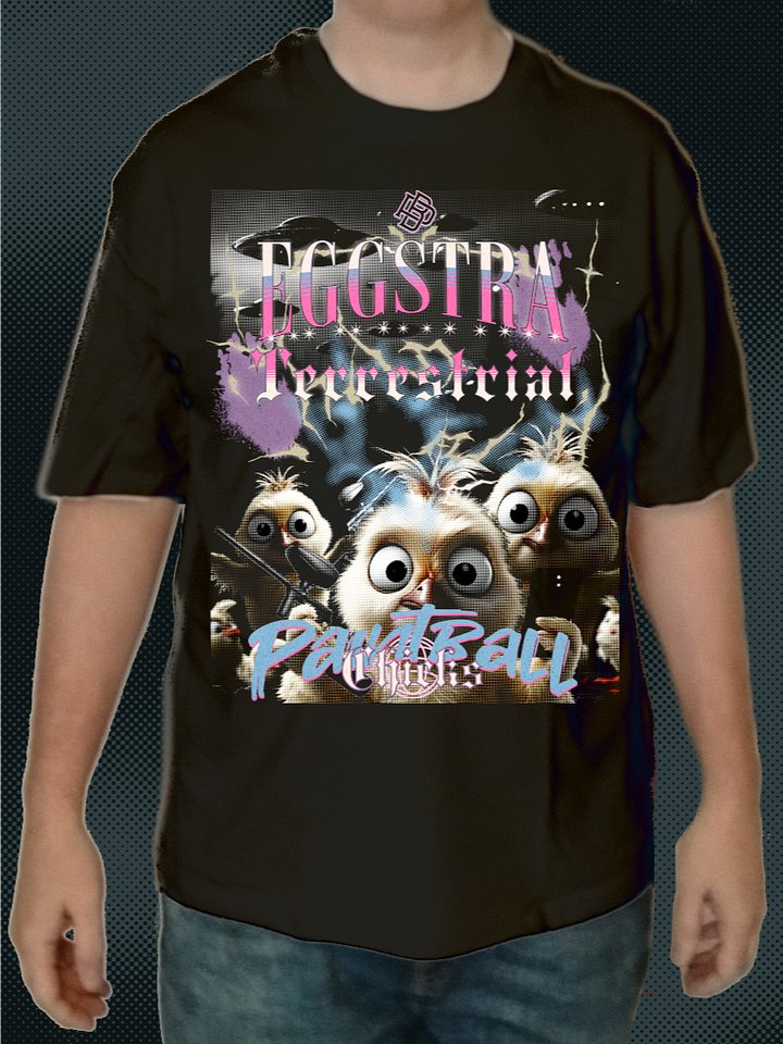 #AlienSelfie Vintage oversize tee product image (2)