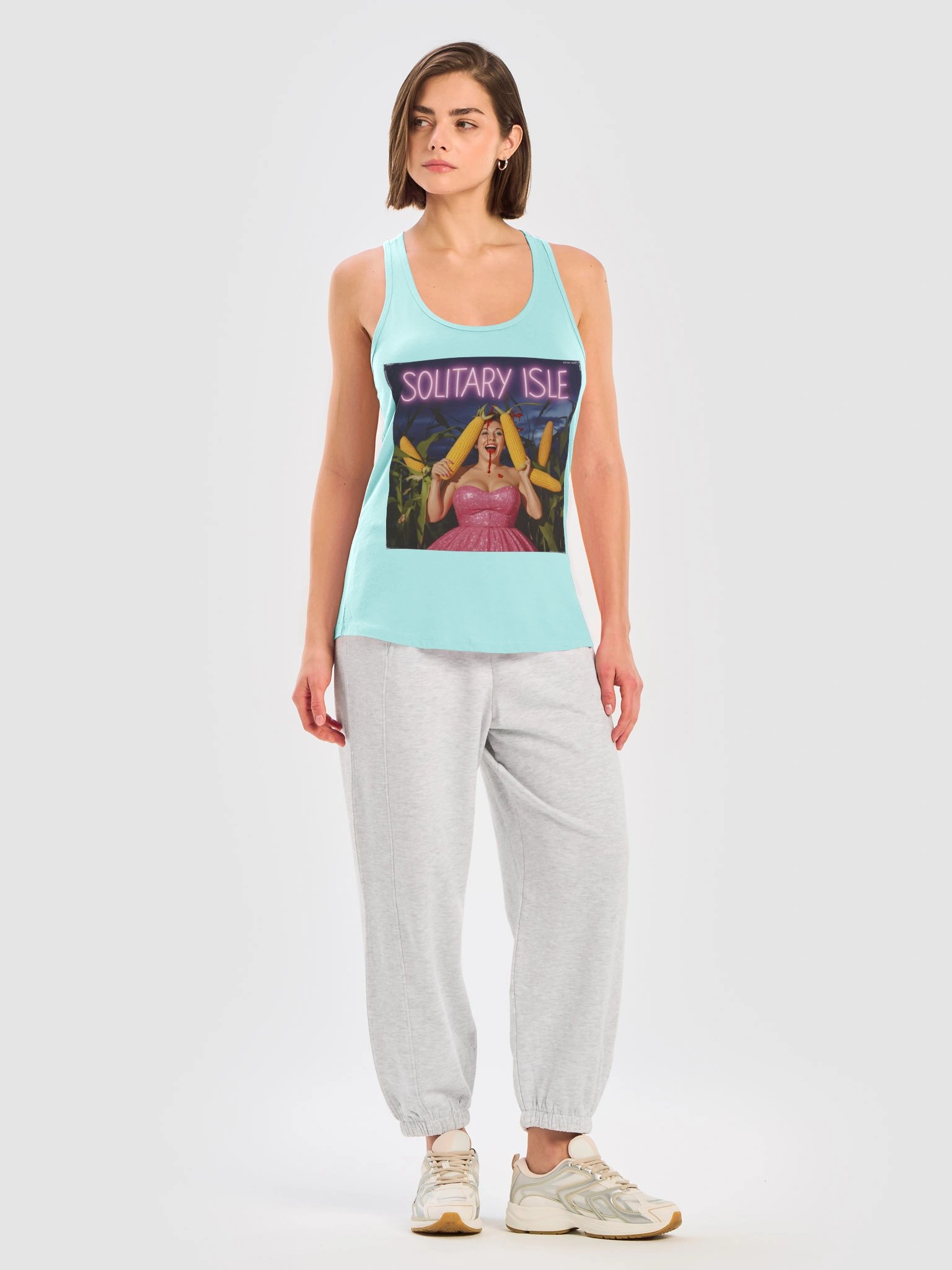 Solitary Isle | Next Level Women's Racerback Tank Top product image (35)